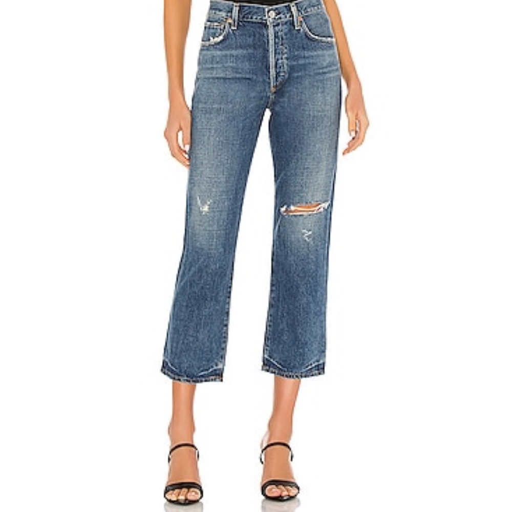 Citizens of Humanity: Emery High Rise Relaxed Crop in Rivers BRAND NEW!!!